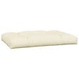 VIDAXL - vidaXL Coussins de palette lot de 5 crème tissu - vignette