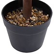VIDAXL - vidaXL Plante de buis artificiel avec pot Forme de boule Vert 60 cm - vignette