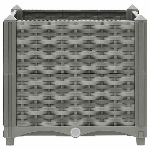 VIDAXL - vidaXL Lit surélevé 40x40x38 cm Polypropylène - large