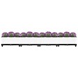 VIDAXL - vidaXL Lit surélevé 160x40x23 cm Polypropylène - vignette