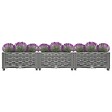 VIDAXL - vidaXL Lit surélevé 120x40x23 cm Polypropylène - vignette