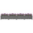 VIDAXL - vidaXL Lit surélevé 160x40x23 cm Polypropylène - vignette