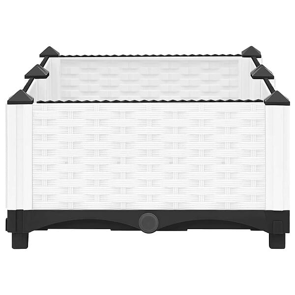 VIDAXL - vidaXL Lit surélevé 80x40x23 cm Polypropylène - large