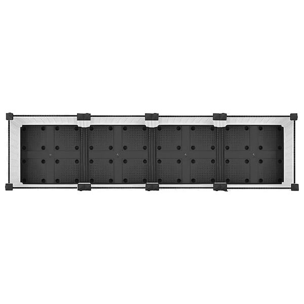 VIDAXL - vidaXL Lit surélevé 160x40x71 cm Polypropylène - large