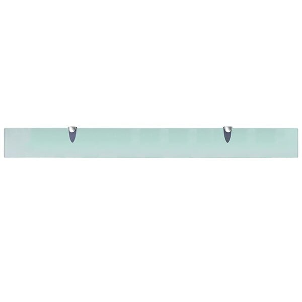 VIDAXL - vidaXL Étagère murale pour salon chambre salle de bain Verre 100 x 10 cm 8 mm - large