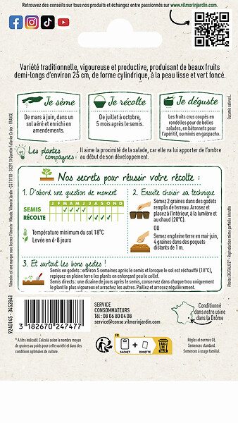 VILMORIN - Cornichon marketer - large