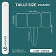 VOUNOT - Bordure de jardin plastique PP imitation pierre 7.5m - vignette