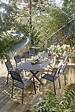 MODE DE VIE - Fauteuil en aluminium Dallas - Gris - vignette