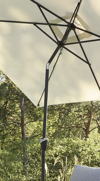 MODE DE VIE - Parasol droit Hermes - Kaki - 3x2m - large