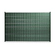 EASY CLOTURE - Kit Lamelles PVC Bande Brise vue pour panneau double fils - L 2m50 - H 1m63 - Vert - vignette