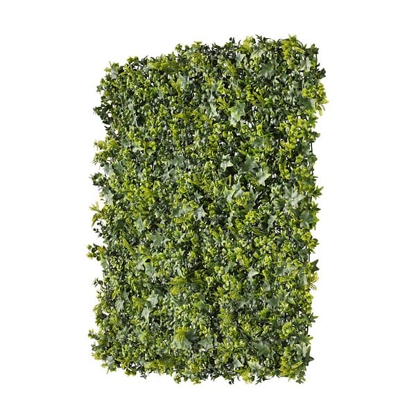 EASY CLOTURE - Mur végétal artificiel extérieur et intérieur 1m x 1m Lierre - large