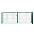 EASY CLOTURE - Portail grillagé maille 100x50 -  Largeur 4 mètres - Square Gate - vignette
