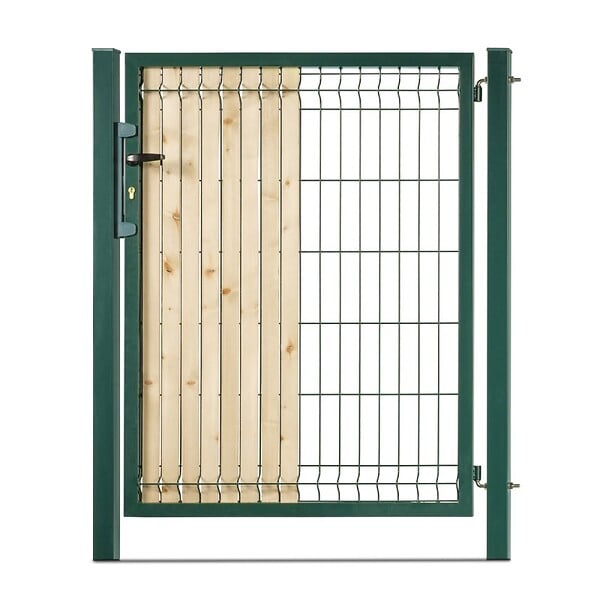EASY CLOTURE - Portillon grillagé occultable - Largeur 1m00 - Full Gate - large