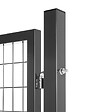 EASY CLOTURE - Portillon grillagé maille 100x50 - Largeur 1m20 - Square Gate - vignette