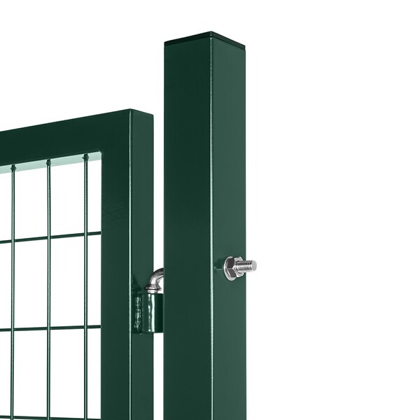 EASY CLOTURE - Portillon grillagé maille 100x50 - Largeur 1m20 - Square Gate - large