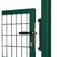 EASY CLOTURE - Portillon grillagé maille 100x50 - Largeur 1m20 - Square Gate - vignette