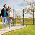 EASY CLOTURE - Portillon de jardin grillagé maille 50x50 - Nice Gate - vignette