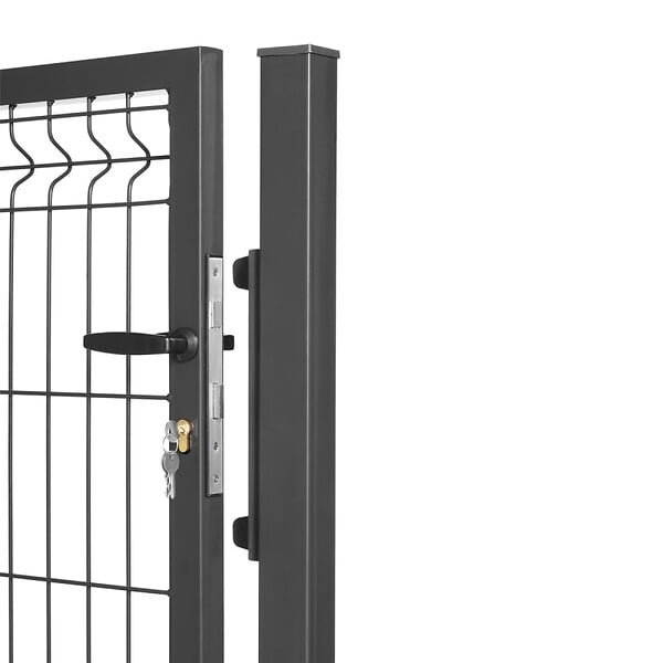 EASY CLOTURE - Portillon grillagé occultable - Largeur 1m00 - Full Gate - large