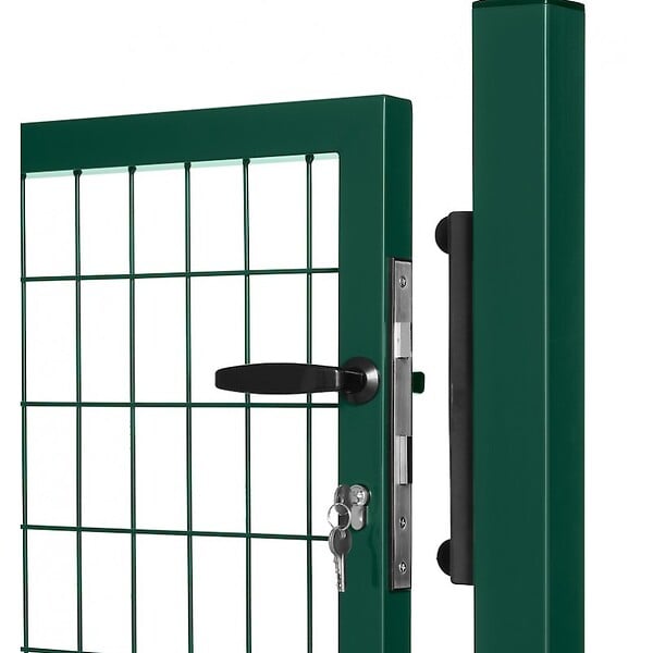 EASY CLOTURE - Portillon grillagé maille 100x50 - Largeur 1m20 - Square Gate - large
