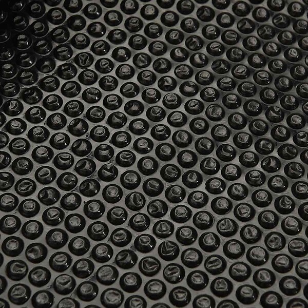 VIDAXL - vidaXL Couverture de piscine Noir 450 x 220 cm PE - large