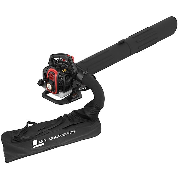 GT GARDEN - Souffleur - aspirateur - broyeur thermique, 26 cm3, 225 km/h - large