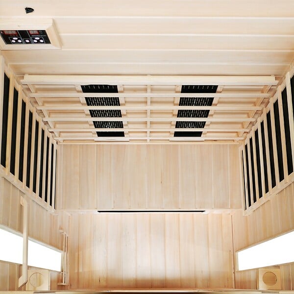 CONCEPT USINE - Cabine de sauna luxe infrarouge 2 places NARVIK - large