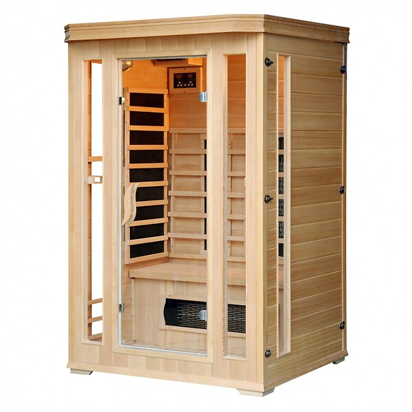 CONCEPT USINE - Cabine de sauna luxe infrarouge 2 places NARVIK - large
