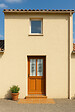 GD MENUISERIES - Porte d'entrée Bois Vitrée SyraH H215 x L90 cm Côte Tableau, p.Droit - vignette