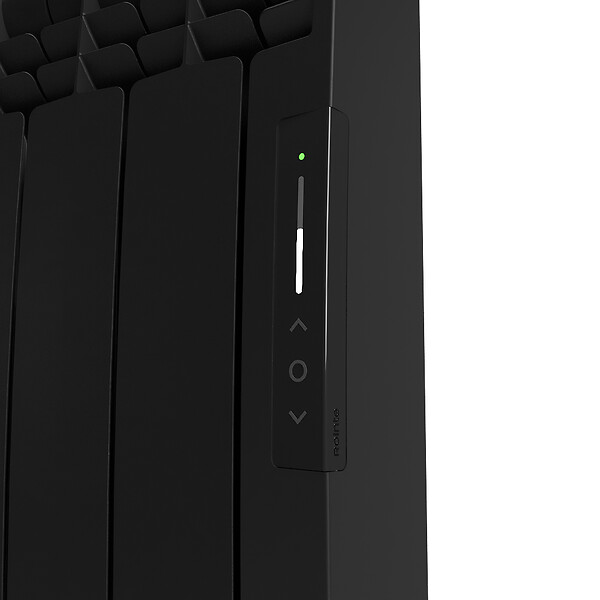 ROINTE - Radiateur connecté EOINIQ 12 éléments 1800W Noir texturé - ROINTE - ERFB1800RAD2 - large