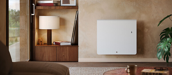 THERMOR - Radiateur chaleur douce connecté Equateur 5 Horizontal 750W Ardoise - THERMOR - 428394 - large