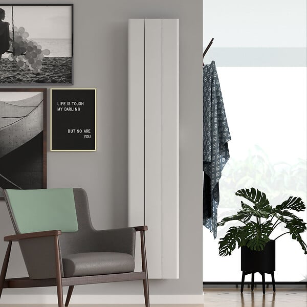 ROINTE - Radiateur PALAOS connecté 2 éléments 1000W Blanc - ROINTE - PIW1000WF - large