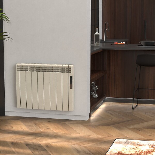 ROINTE - Radiateur connecté EOINIQ 12 éléments 1800W Oyster White - ROINTE - ERFO1800RAD2 - large