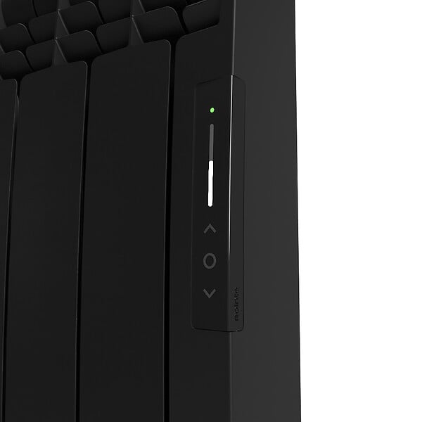 ROINTE - Radiateur connecté EOINIQ 4 éléments 600W Noir texturé - ROINTE - ERFB0600RAD2 - large