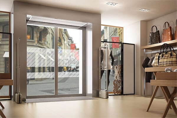 THERMOR - Rideau d'air encastré 100 cm 4/6 kW - THERMOR - 486106 - large