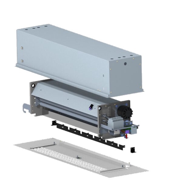 INTUIS - Rideau d'air encastrable Blanc 9kW/4.5kW Stopair - INTUIS - M168223 - large