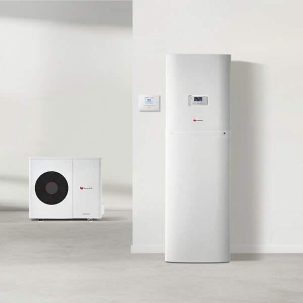 SAUNIER DUVAL - Ensemble PAC Air / Eau Genia Air 7 kW Mono chauffage et ECS 190L + MiPro Sense - SAUNIER DUVAL - SAUAIR7ECSM - large
