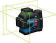 BOSCH - Laser lignes BOSCH GLL 12V-100-33 CG + pince DK 20 + Batterie GBA 12V 2.0Ah en L-Boxx - vignette