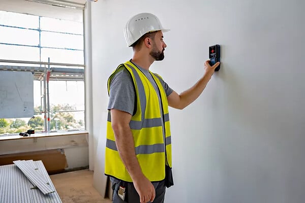 BOSCH - Détecteur mural GMS 120-27 PROFESSIONAL -  - avec 2 piles (AA) - étui - 601081700 - large