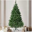 TECTAKE - Sapin de Noël artificiel moulé par injection avec support métallique vert - vignette