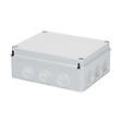 GEWISS - Boîte de dérivation 380x300x120 mm avec couvercle bas à vis et parois avec passe-fils à gradins - GEWISS - GW44060 - vignette