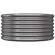 VIDAXL - vidaXL Jardinière Acier enduit de poudre 80x80x36 cm Anthracite - vignette