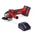 EINHELL - Meuleuse d’angle sans fil – TC-AG 18/115 Li (1x4.0Ah) – 18V – Ø115 mm - vignette