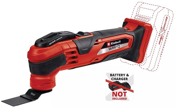 EINHELL - Kit chantier sans fil Einhell – 10 outils Power X-Change + 2 batteries 4.0Ah + chargeur - large