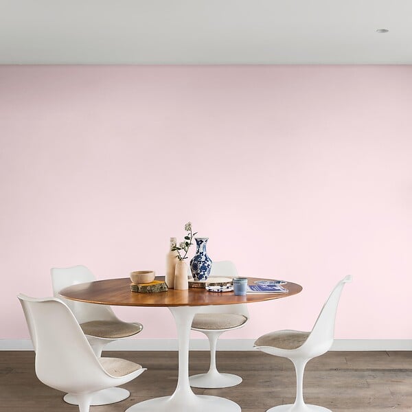 DULUX VALENTINE - Peinture Crème de Couleur Biosourcé - Bouton de Rose - Satin - 2,25 L - large