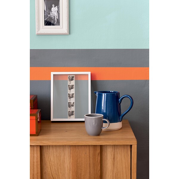 DULUX VALENTINE - Peinture Crème de Couleur Biosourcé - Gris Building - Satin - 2,25 L - large