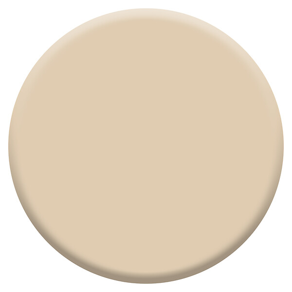DULUX VALENTINE - Peinture Crème de Couleur Biosourcé - Biscuit - Velours - 0,5 L - large
