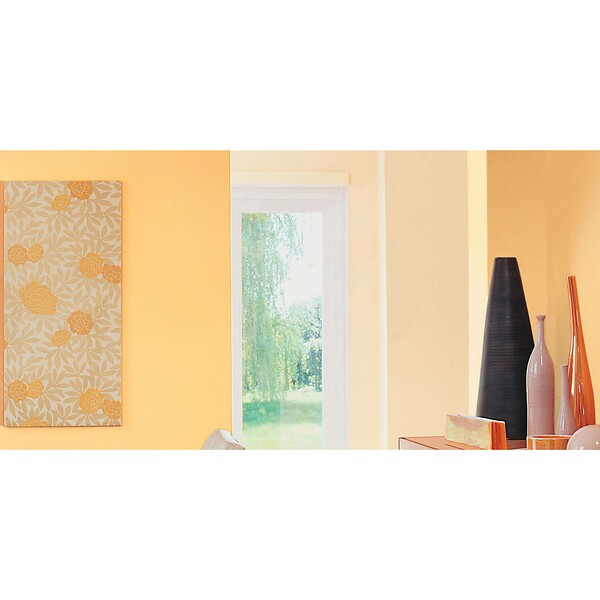 DULUX VALENTINE - Peinture Crème de Couleur Biosourcé - Pamplemousse - Satin - 0,5 L - large