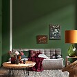 DULUX VALENTINE - Peinture Crème de Couleur Biosourcé - Vert Tropical - Velours - 0,5 L - vignette