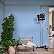 DULUX VALENTINE - Peinture Crème de Couleur Biosourcé - Bleu Vintage - Velours - 1 L - vignette