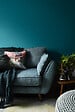 DULUX VALENTINE - Peinture Crème de Couleur Biosourcé - Pétrole Intense - Velours - 1 L - vignette